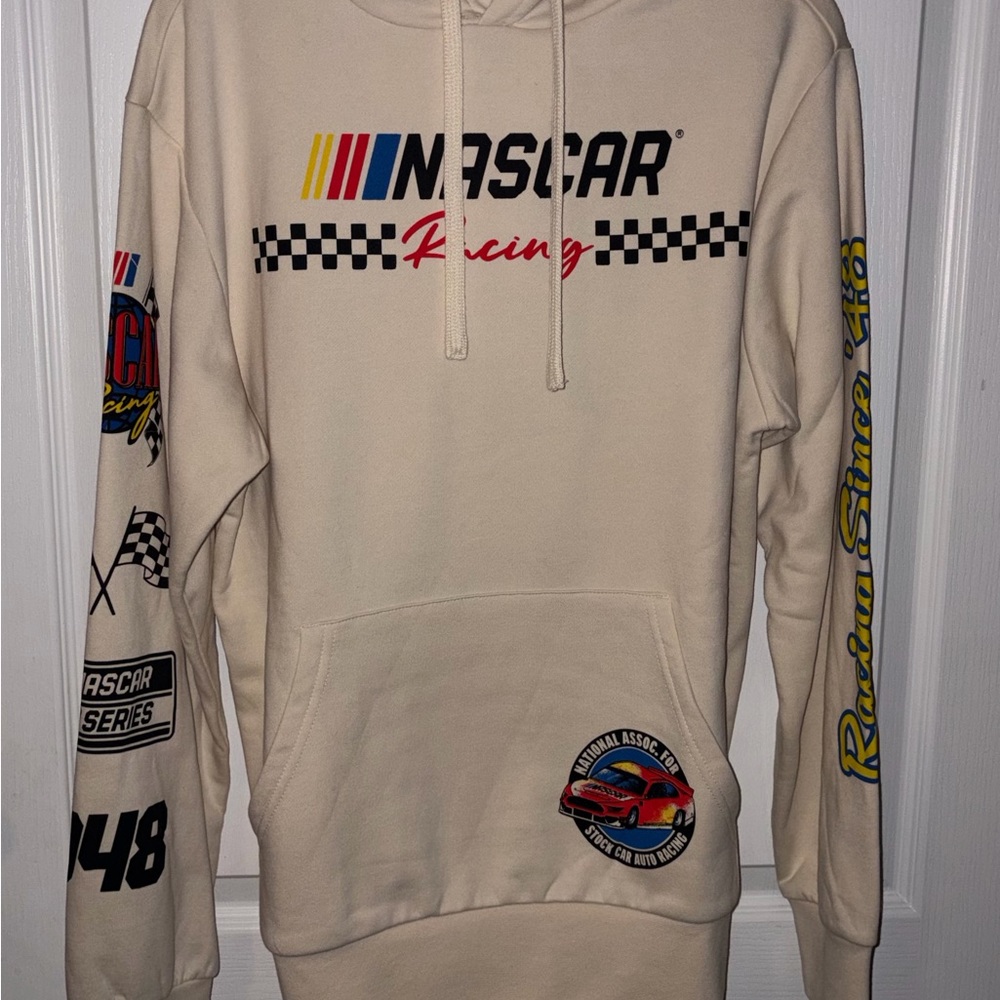 NASCAR Racing Beige‎ Hoodie